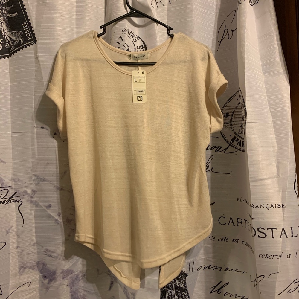 Beige Blouse